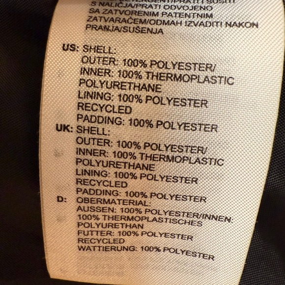 Adidas ClimaProof Large Dark Gray Waterproof Insulated Hooded Jacket Chest 46" - Picture 10 of 15